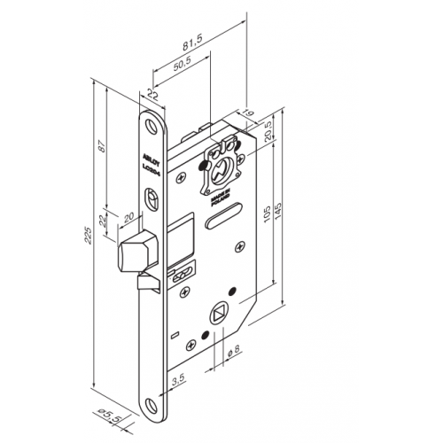 Abloy LC204 Fe ZL Abloy LC204 Fe ZL